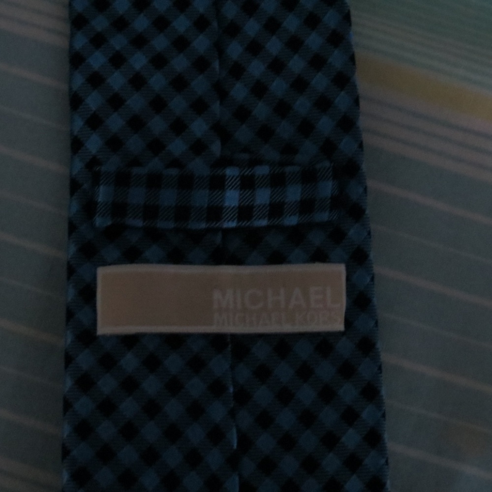 Blue Michael Kors Tie - Picture 2 of 2